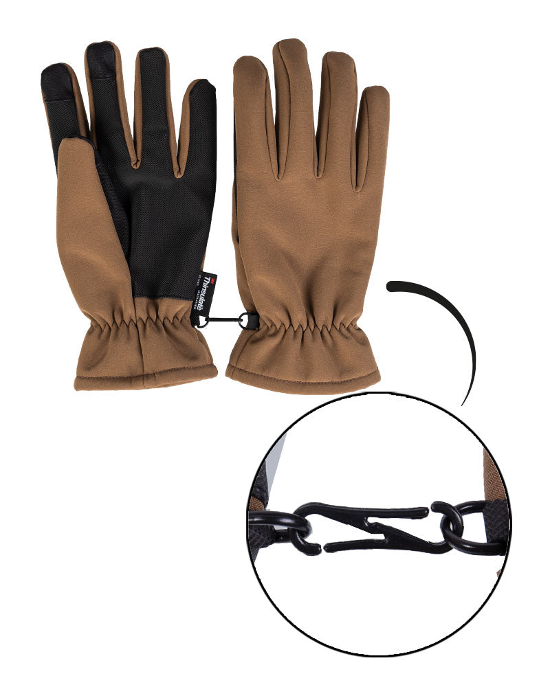 MIL-TEC SOFTSHELL GLOVES THINSULATE™