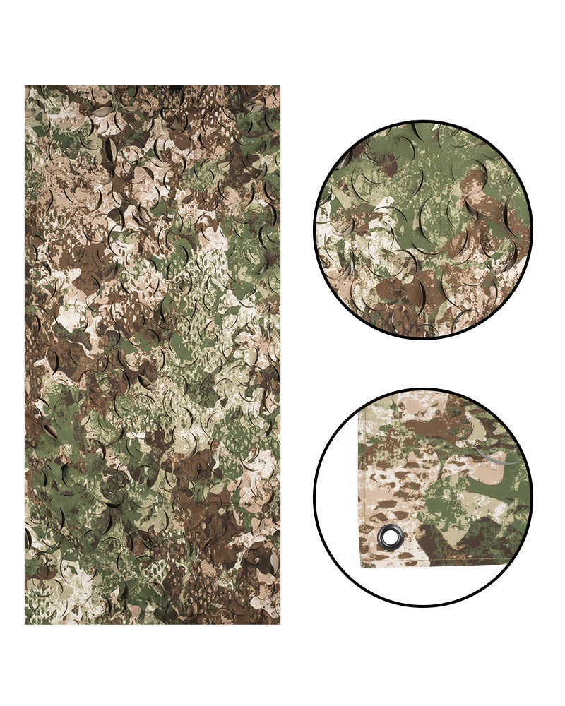 MIL-TEC CAMO NET LASER CUT NYLON 1,5m x 3,0m